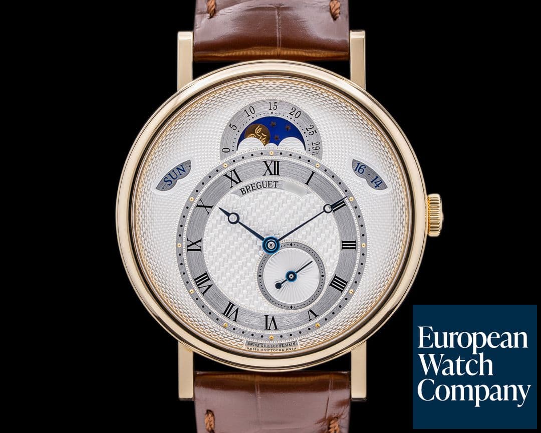 Image of Breguet Classique Day & Date Moonphase 18K Yellow Gold FULL SET