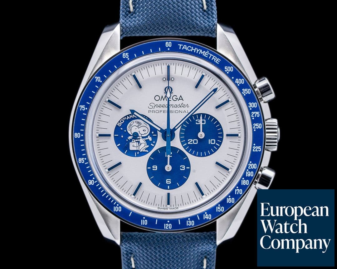 Image of Omega Speedmaster Silver Snoopy Award 50th Anniversary