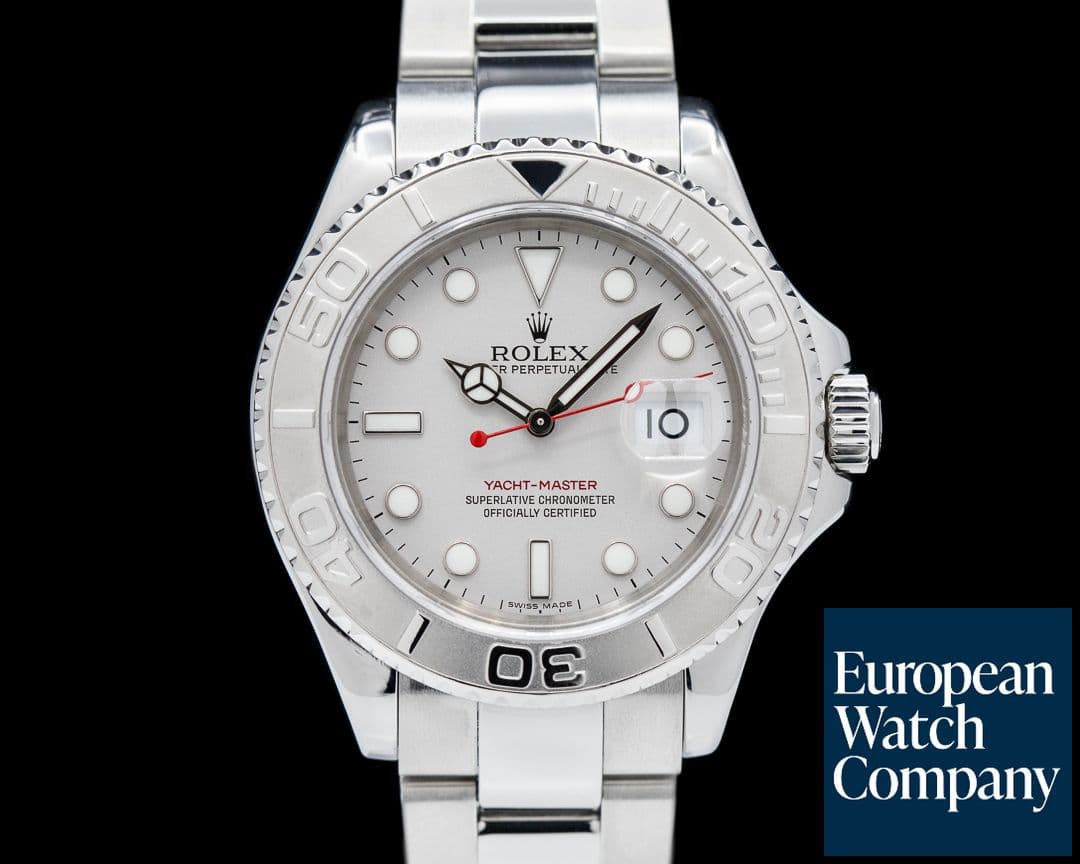 Image of Rolex Yacht Master 16622 Platinum Bezel Box And Papers