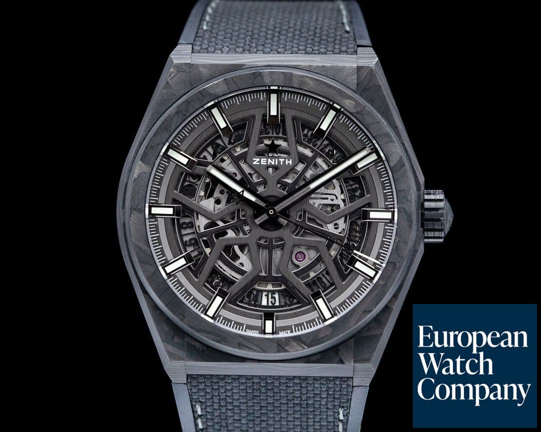 Image of Zenith Defy Classic Skeleton Carbon