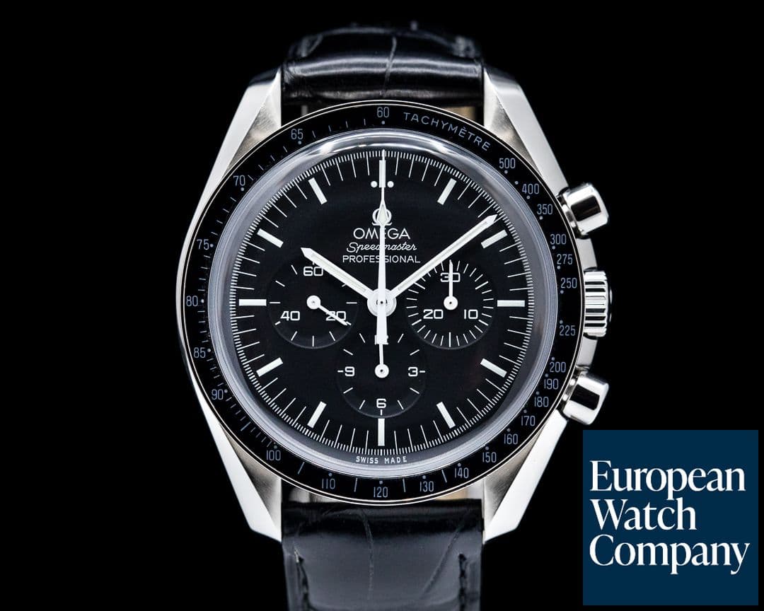Image of Omega Speedmaster Professional Black Dial SS 