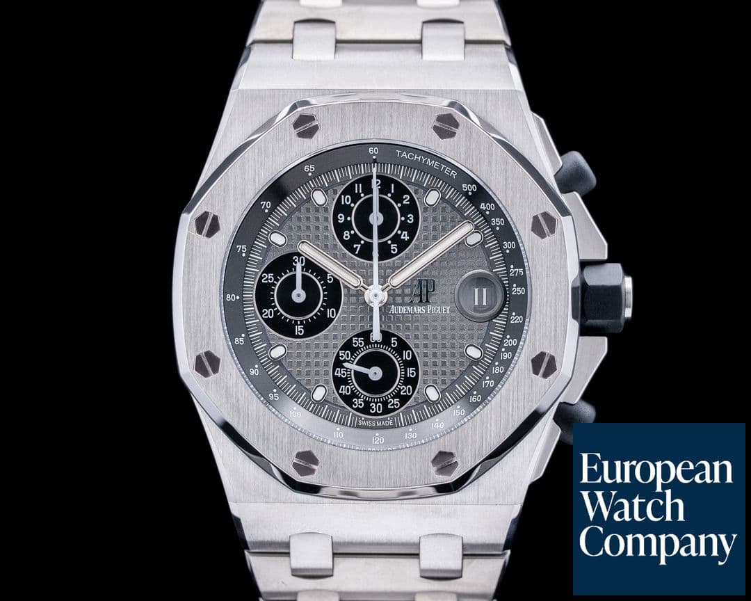 Image of Audemars Piguet Royal Oak Offshore 26238TI Grey Dial 42mm Titanium
