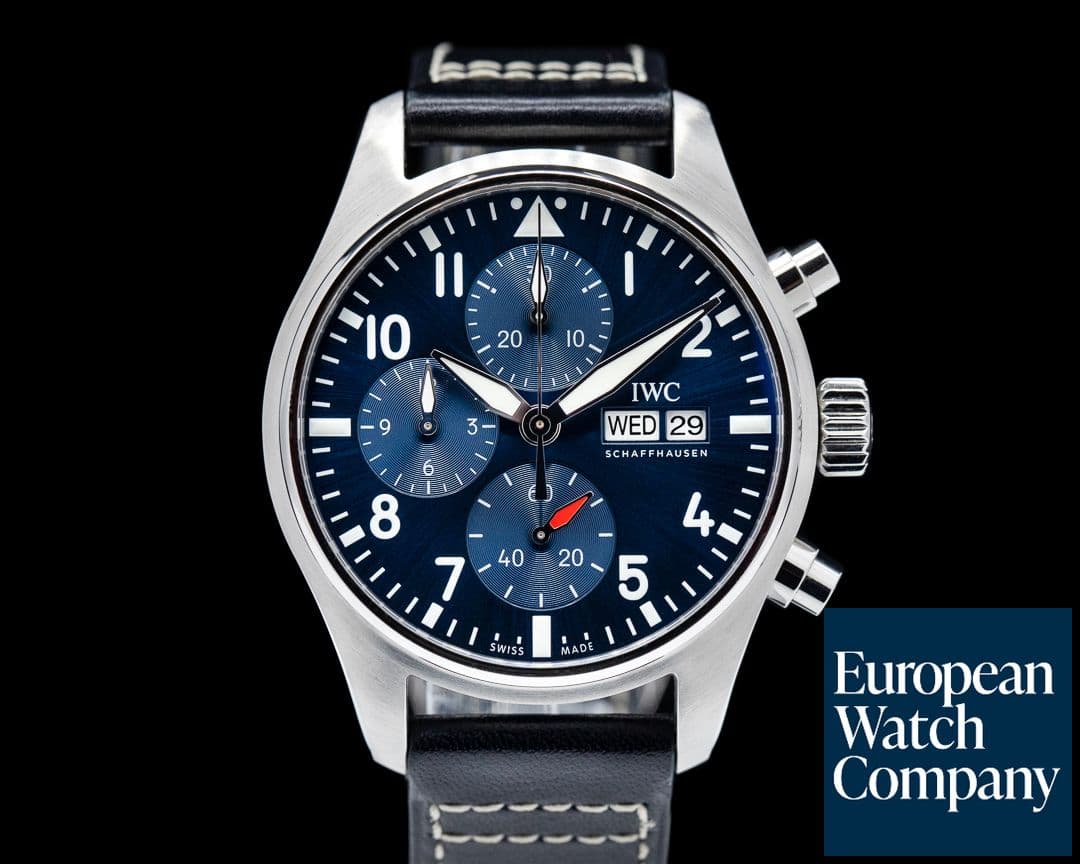 Image of IWC Pilot's Watch Chronograph 41mm SS Blue dial