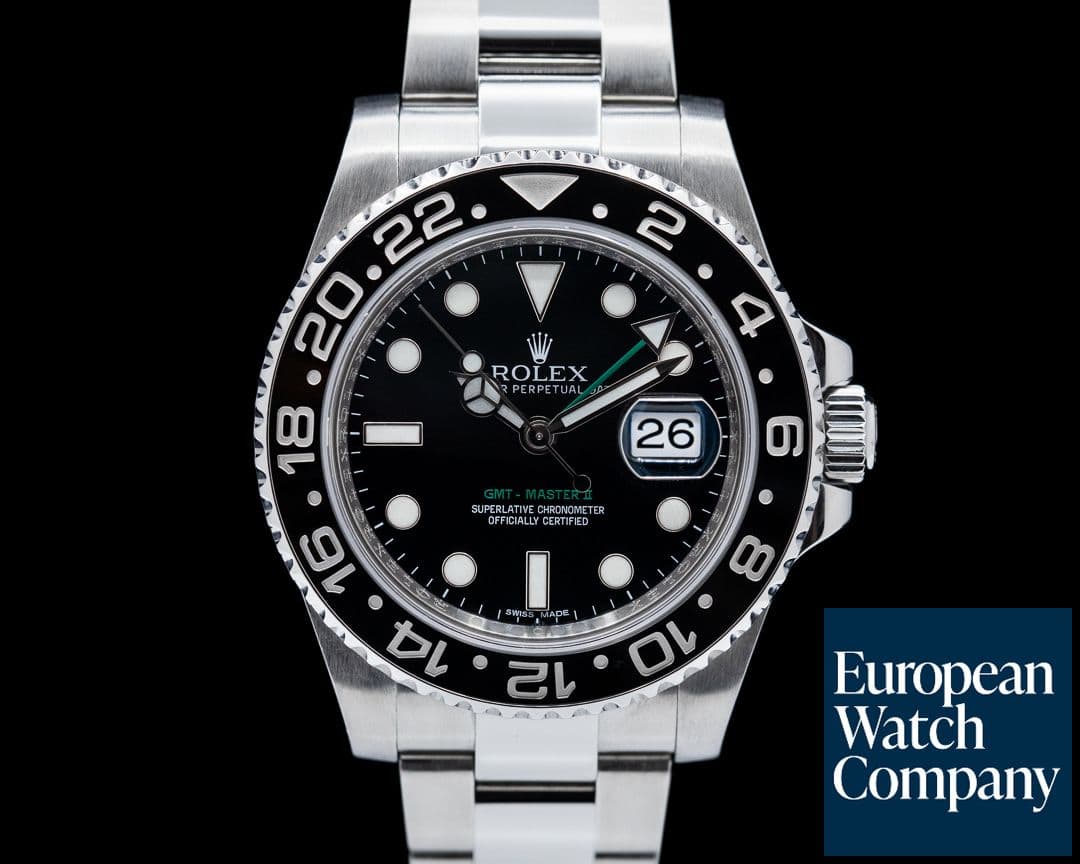 Image of Rolex GMT Master II 116710LN Ceramic SS 