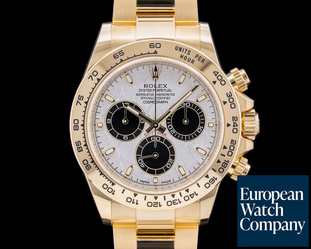 Image of Rolex Daytona 116508 Meteorite  18k Yellow Gold 2022