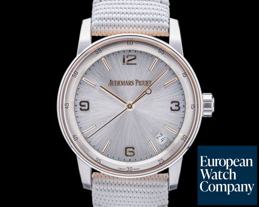 Image of Audemars Piguet Code 11:59 Automatic 18k White and Rose Gold / Gray Dial