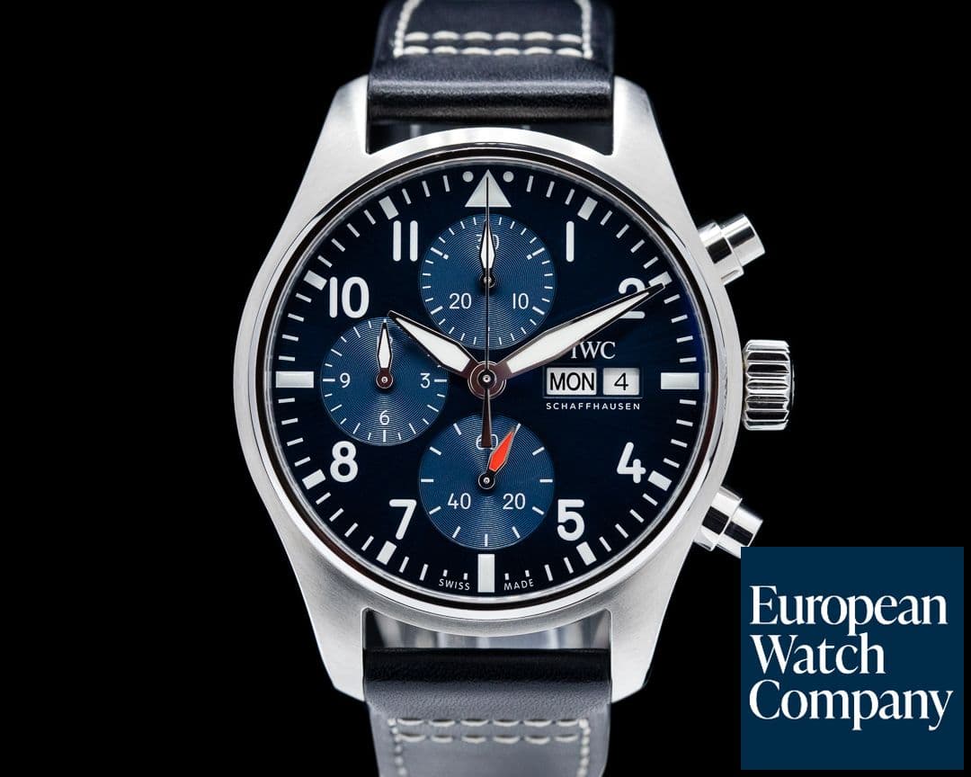 Image of IWC Pilot's Watch Chronograph 41mm SS Blue dial