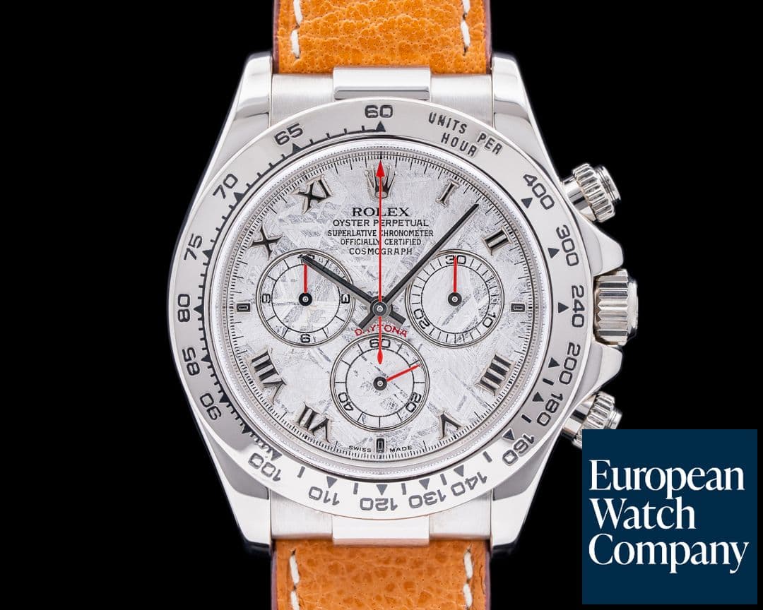 Image of Rolex Daytona 116519 18K White Gold / Meteorite
