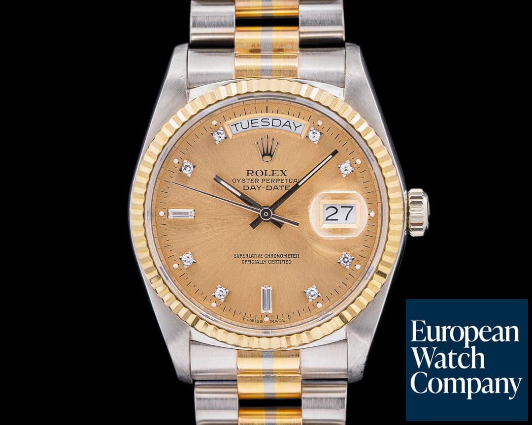 Image of Rolex Day Date 18039b TRIDOR Circa 1986 RARE SHARP