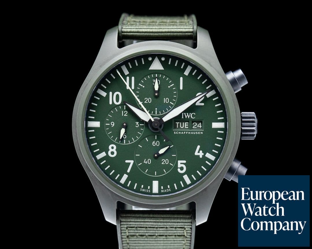 Image of IWC Pilots Chronograph IW389106 Top Gun Woodland Edition