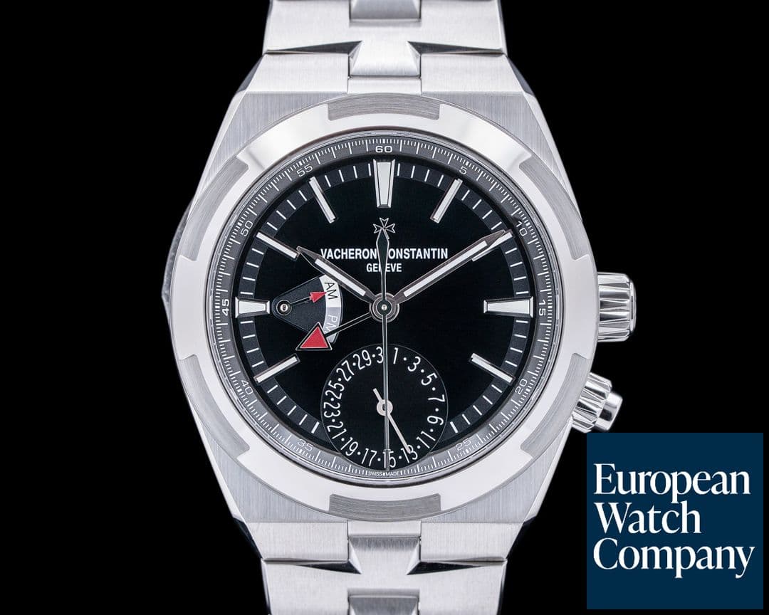 Image of Vacheron Constantin Overseas Dual Time 7900V SS Black Dial FULL SET UNWORN