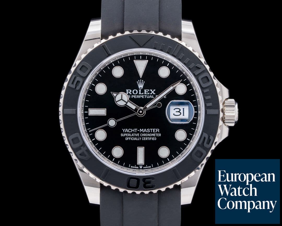 Image of Rolex Yacht Master 226659 18K White Gold / Rubber 42MM