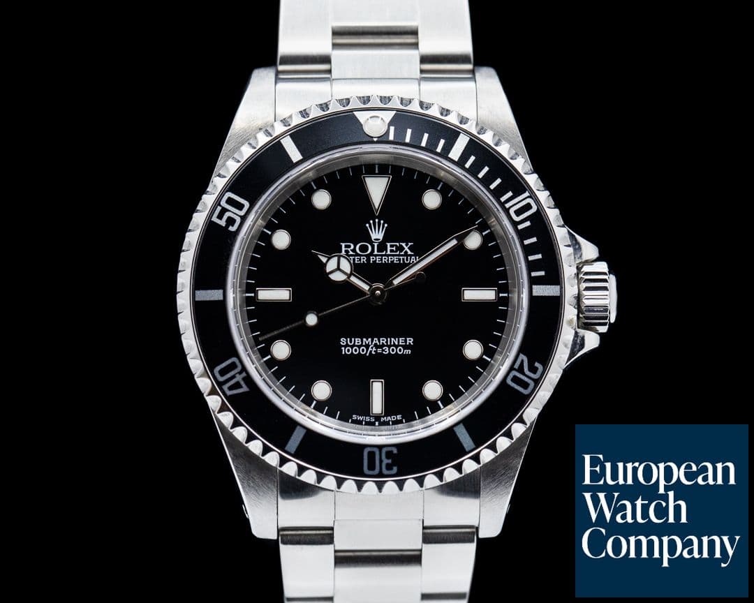 Image of Rolex Submariner No Date SS 2 Line