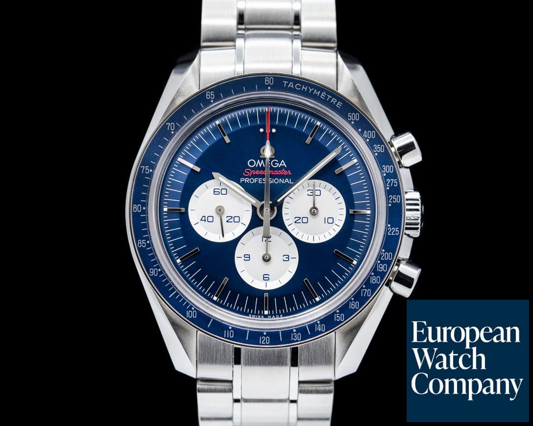 Image of Omega Speedmaster Professional "Tokyo 2020" Limited Edition BLUE 