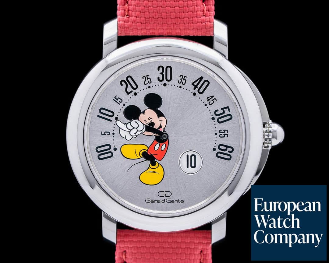 Image of Gerald Genta Arena Bi-Retrograde Mickey Mouse LE of 150 2022