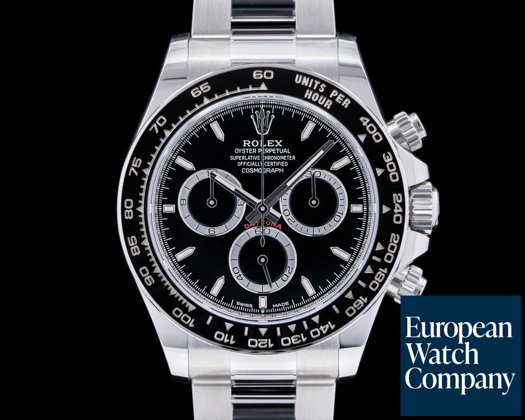 Image of Rolex Daytona 126500 Ceramic Bezel SS / Black Dial NEW MODEL 2023