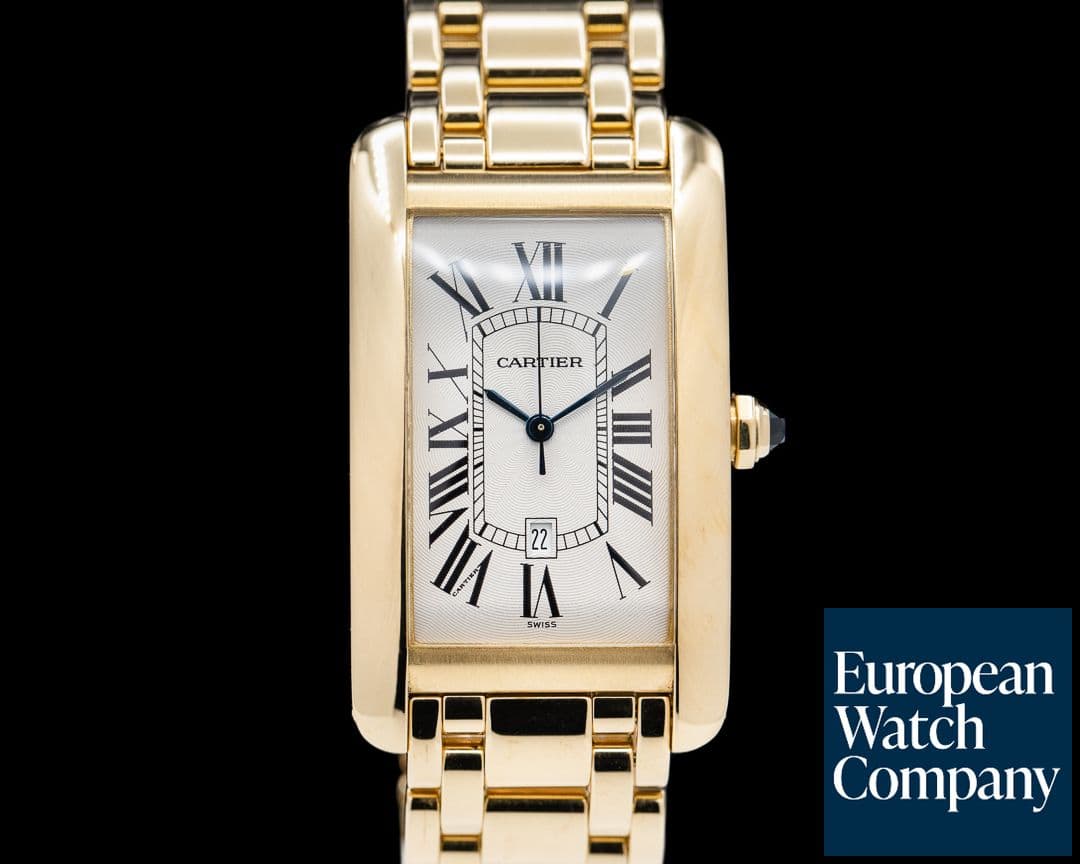 Image of Cartier Tank Americaine XL 18K YG