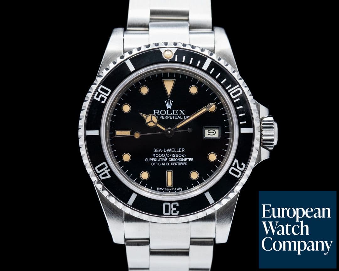 Image of Rolex Vintage 16660 Sea Dweller Circa 1984 NICE PATINA WOW