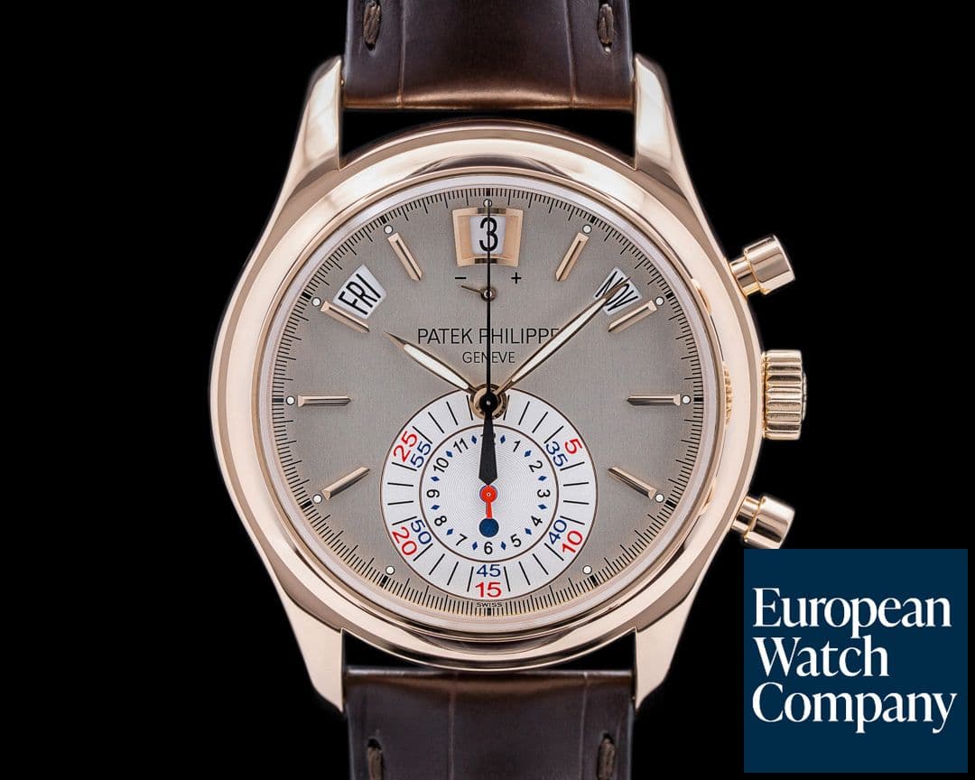 Image of Patek Philippe Annual Calendar Chronograph 5960R 18K Rose Gold