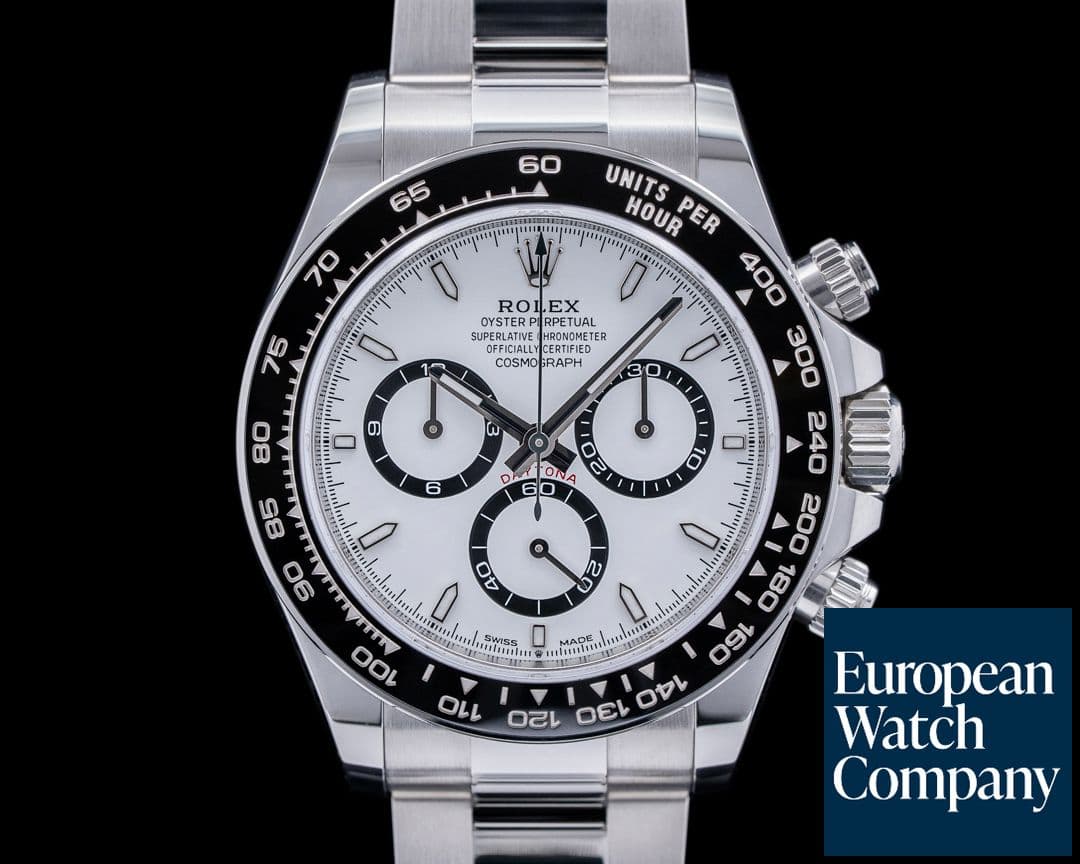 Image of Rolex Daytona 126500LN SS White "Panda" Dial NEW MODEL 2023