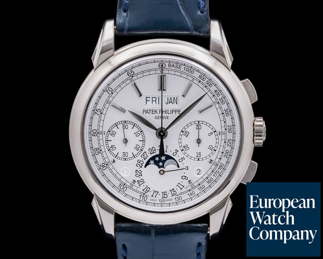 Image of Patek Philippe Perpetual Calendar Chronograph 5270G "No Chin" White Dial FULL SET 