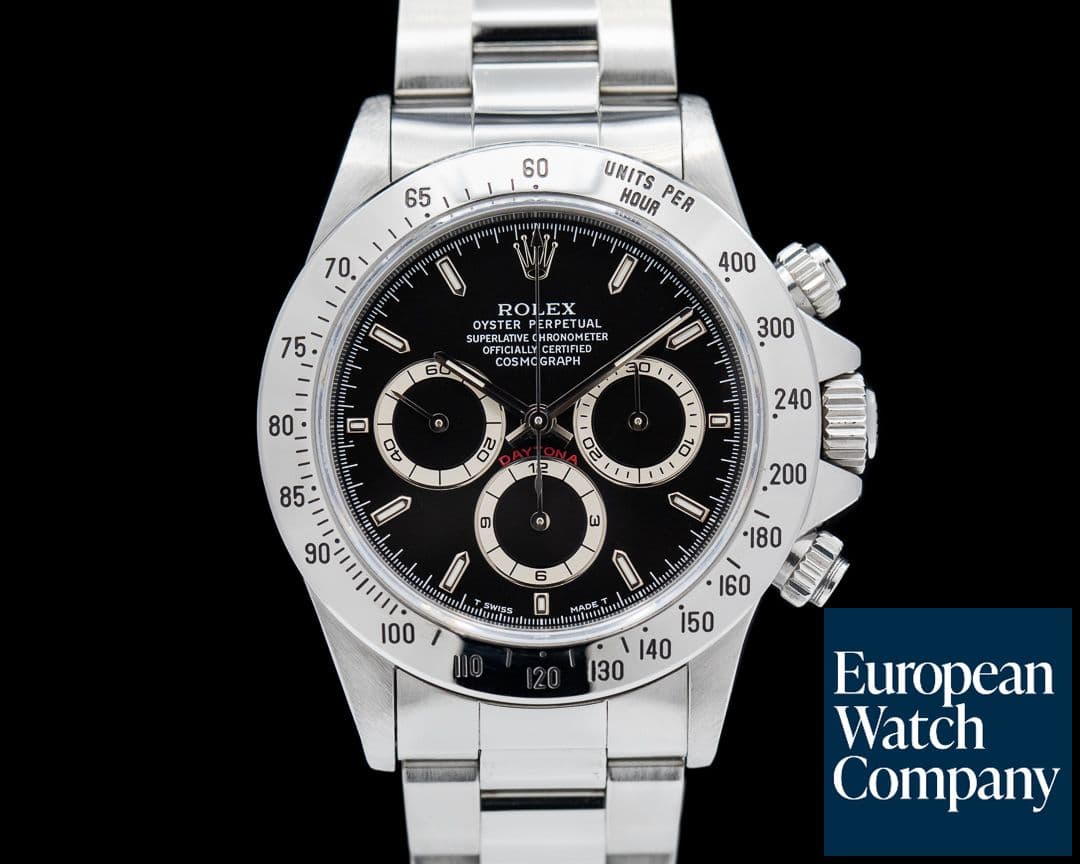Image of Rolex Daytona 16520 "Zenith Movement" T Series Black Dial