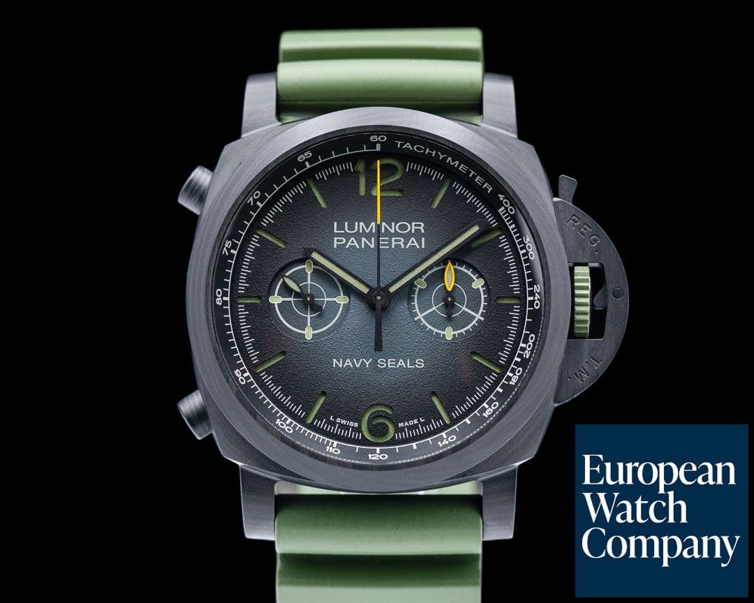 Image of Panerai Luminor Chrono Carbotech Navy SEALS UNWORN