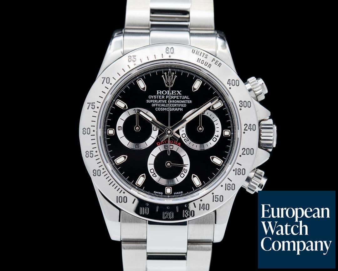 Image of Rolex Daytona 116520 Black Dial SS