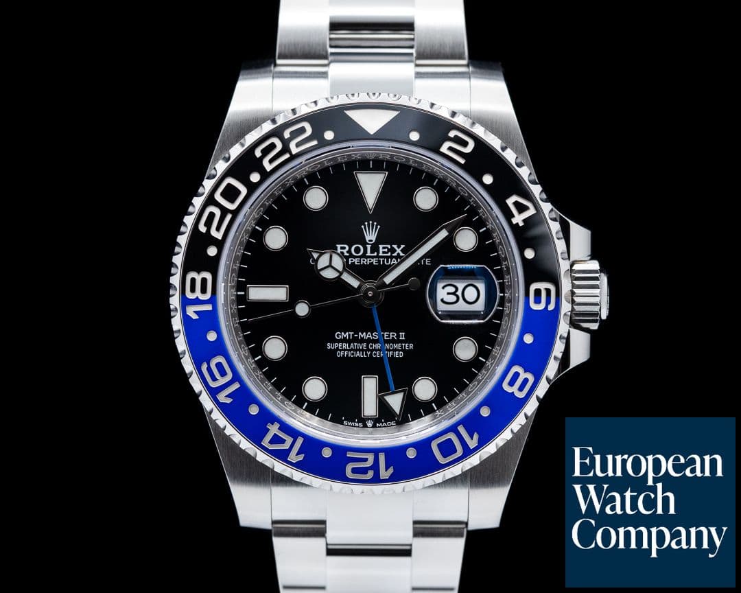Image of Rolex GMT Master II 126710BLNR Ceramic "Batman" SS / Oyster