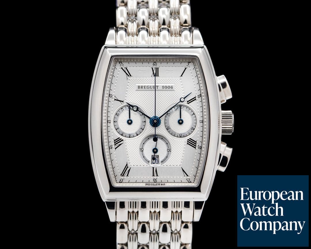 Image of Breguet Heritage Chronograph 5460BB / 18K White Gold Bracelet 