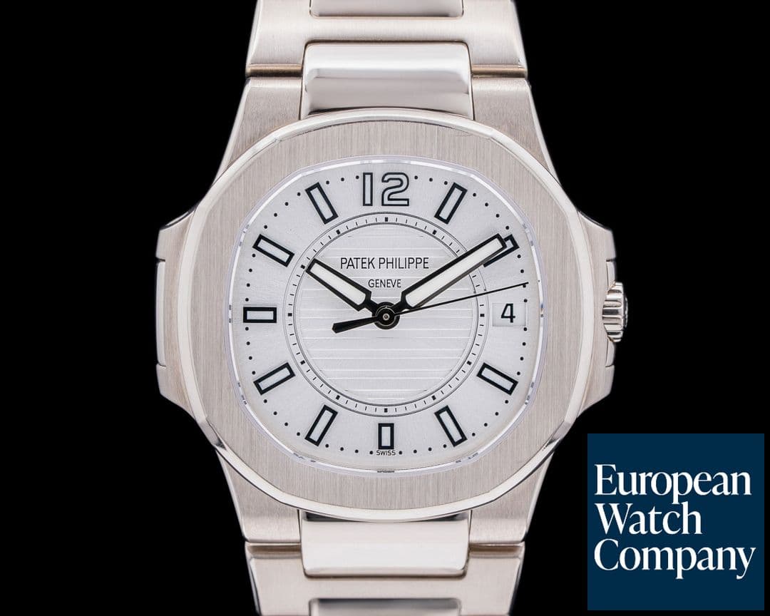 Image of Patek Philippe Nautilus 7011/1G 18K White Gold Ladies Watch Quartz
