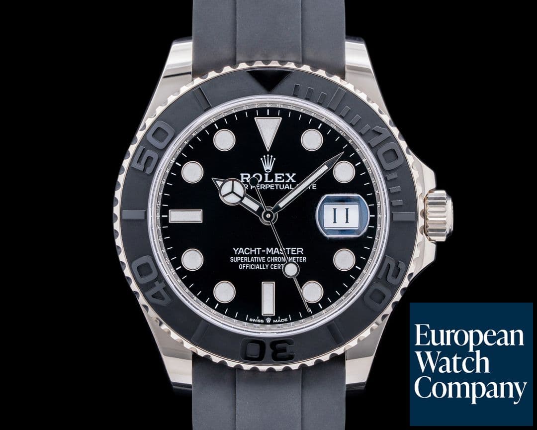 Image of Rolex Yacht Master 226659 18K White Gold / Rubber 42MM