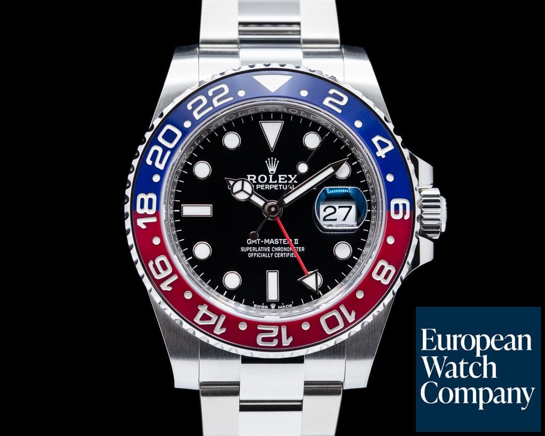 Image of Rolex GMT Master II Ceramic 126710BLRO "Pepsi" SS / Oyster 2023