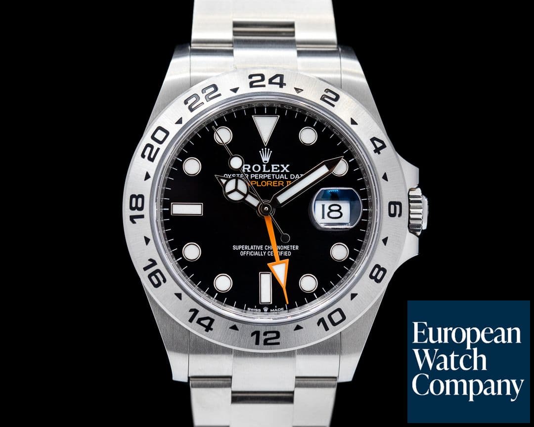 Image of Rolex Explorer II 226570 Black Dial SS UNWORN