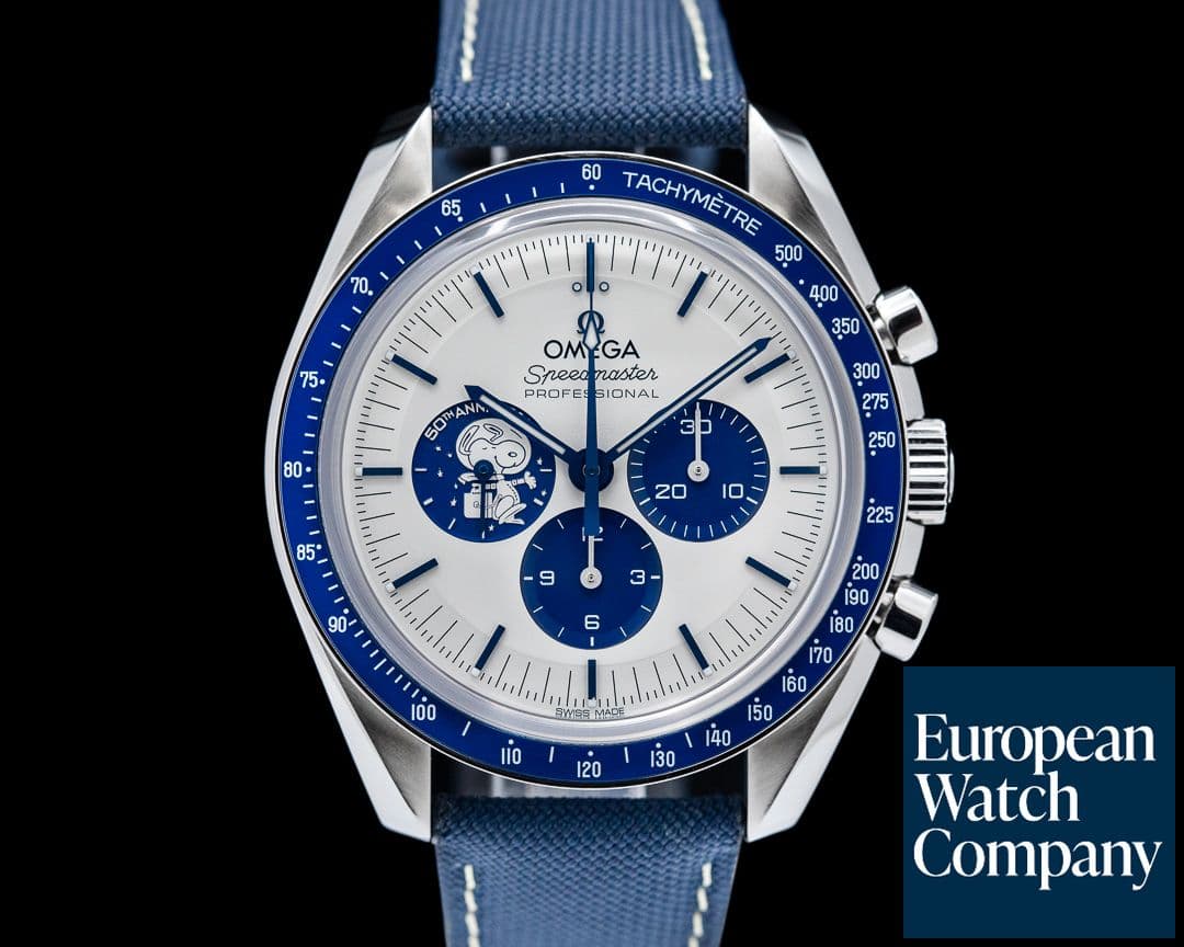 Image of Omega Speedmaster Silver Snoopy Award 50th Anniversary