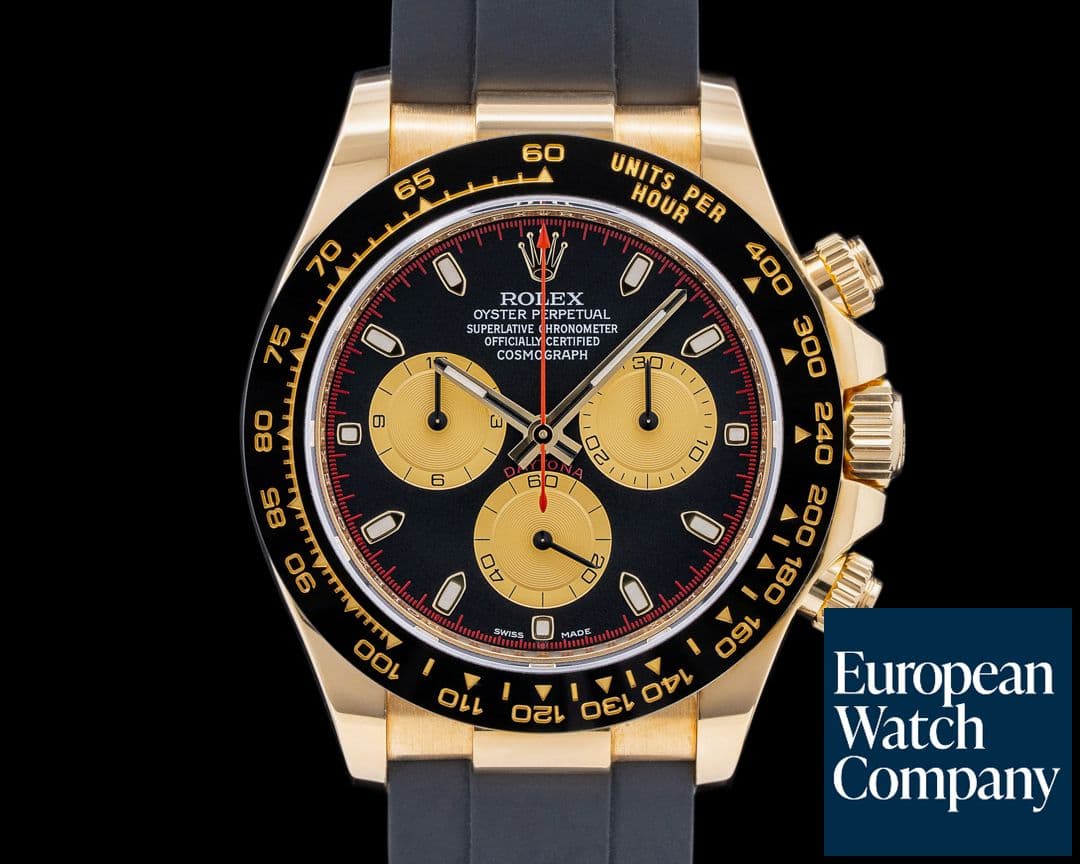 Image of Rolex Daytona 116518LN Black Dial 18K Yellow Gold 