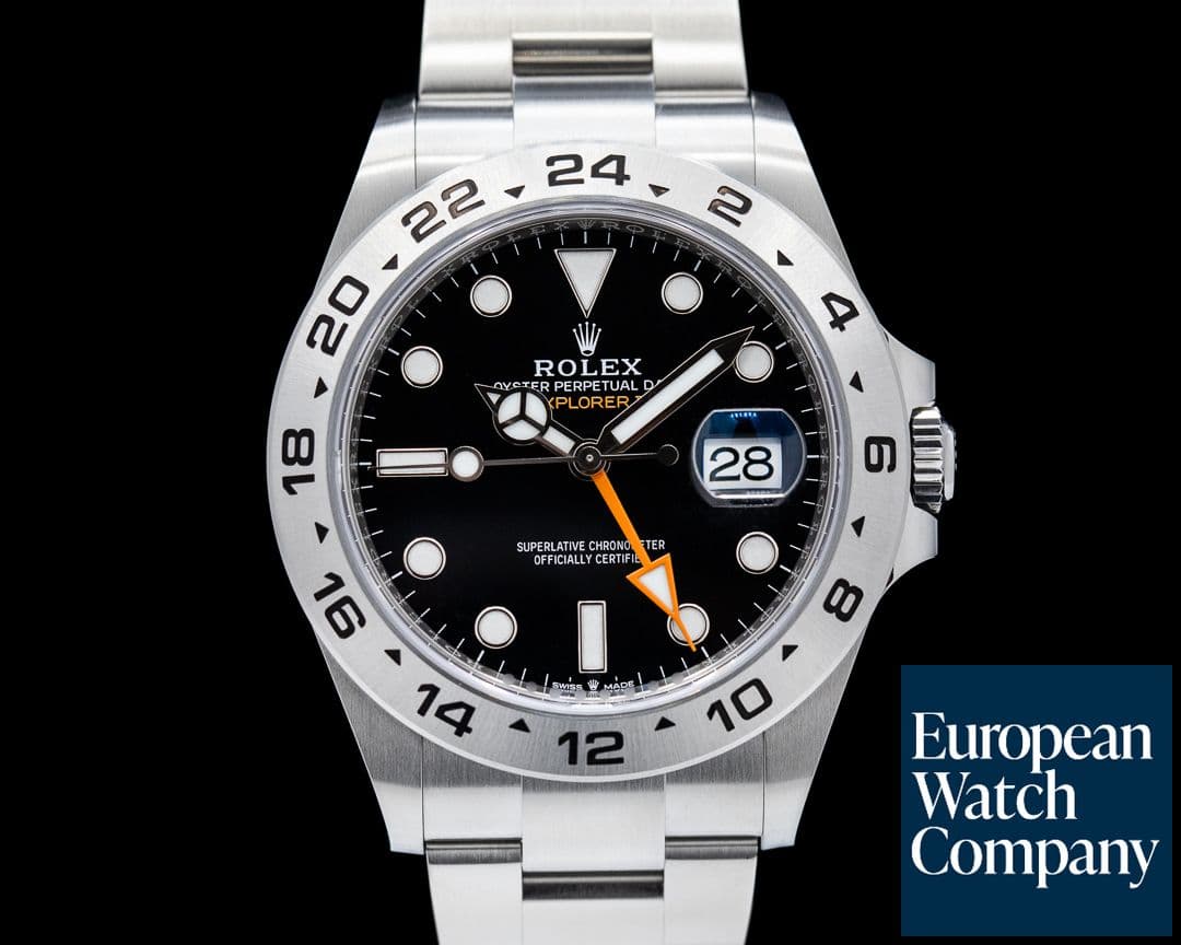 Image of Rolex Explorer II 226570 Black Dial SS 