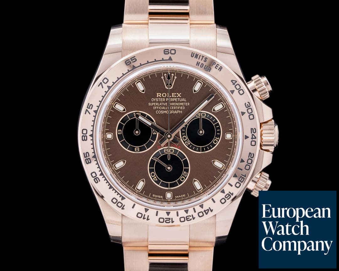 Image of Rolex Daytona Everose 116505 Chocolate Dial 18K Rose Gold / Bracelet