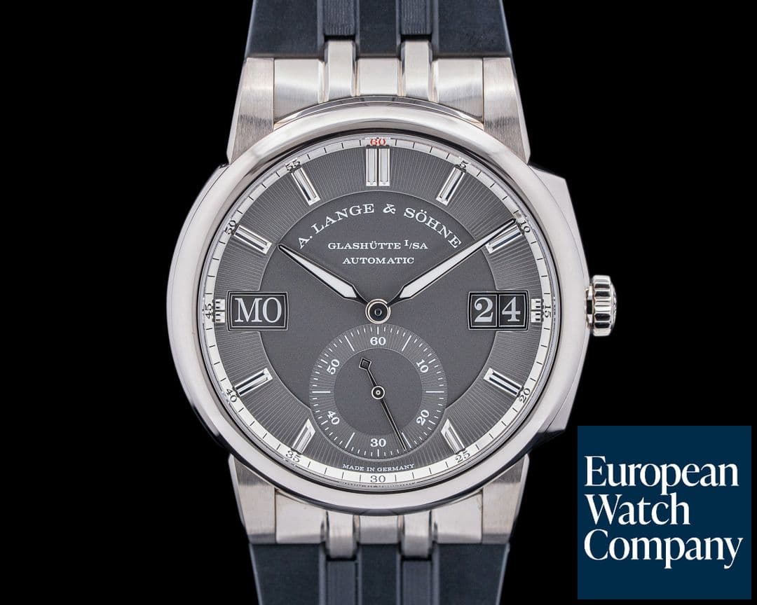Image of A. Lange and Sohne Odysseus 363.068 18K White Gold Grey Dial / Rubber 