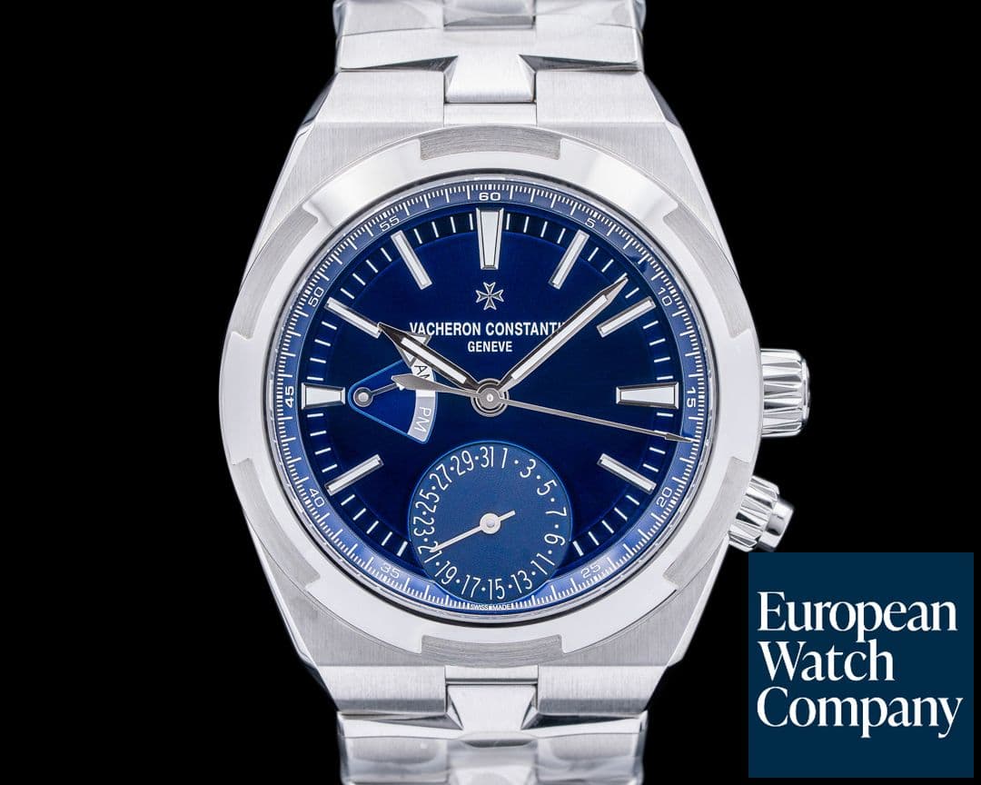 Image of Vacheron Constantin Overseas Dual Time 7900V SS Blue Dial UNWORN