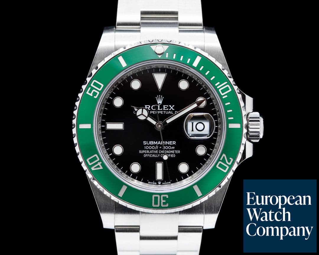 Image of Rolex Submariner Date 126610LV Kermit GREEN Ceramic Bezel 41MM 2023