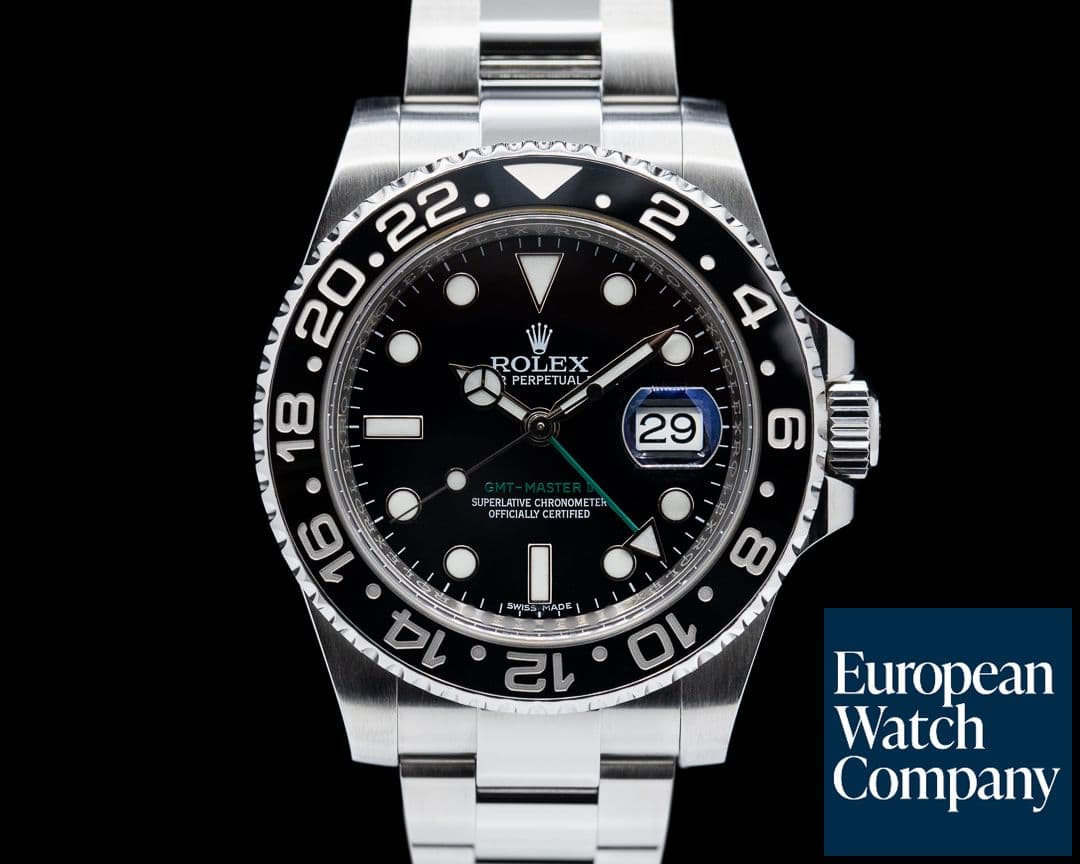 Image of Rolex GMT Master II 116710LN Ceramic SS Full Set