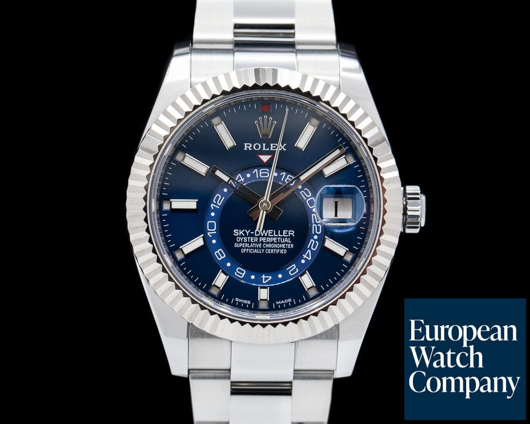 Image of Rolex Sky Dweller Steel Blue SS 