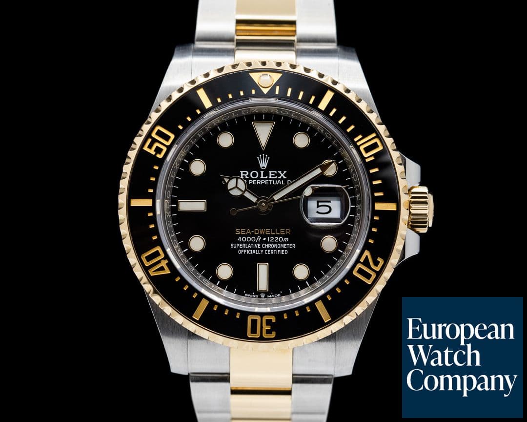Image of Rolex Sea Dweller 126603 "Two-Tone" SS / 18k Yellow Gold