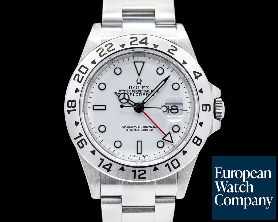 Image of Rolex Explorer II SS White Dial 16570