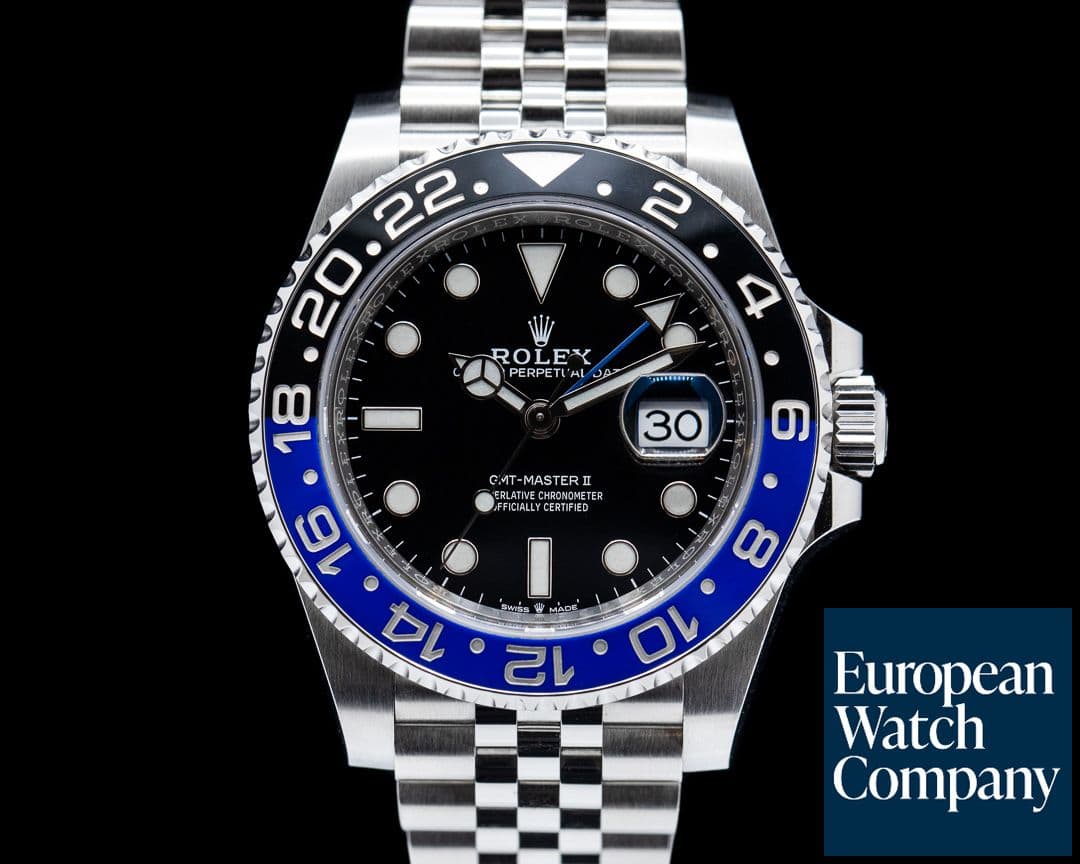 Image of Rolex GMT Master II 126710BLNR Ceramic "Batman" SS / Jubilee 
