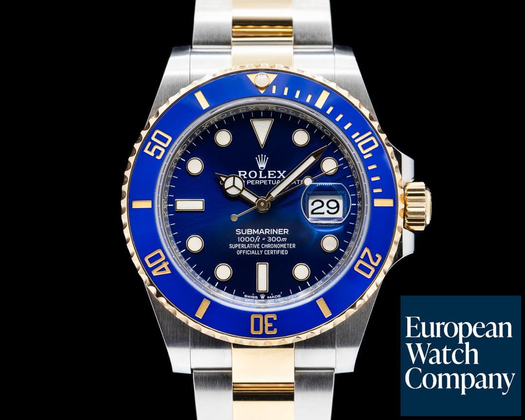 Image of Rolex Submariner 41MM 126613LB Ceramic Blue Dial 18K / SS
