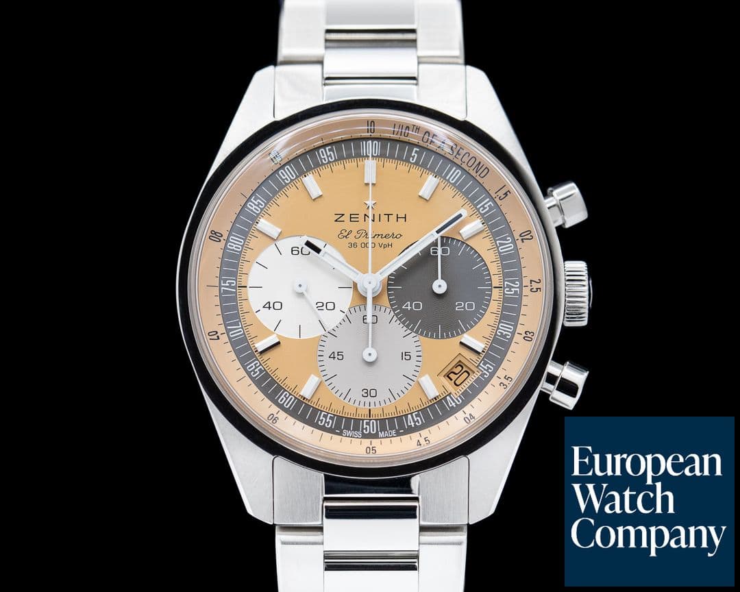 Image of Zenith El Primero Chronomaster Original HODINKEE Salmon Dial LE