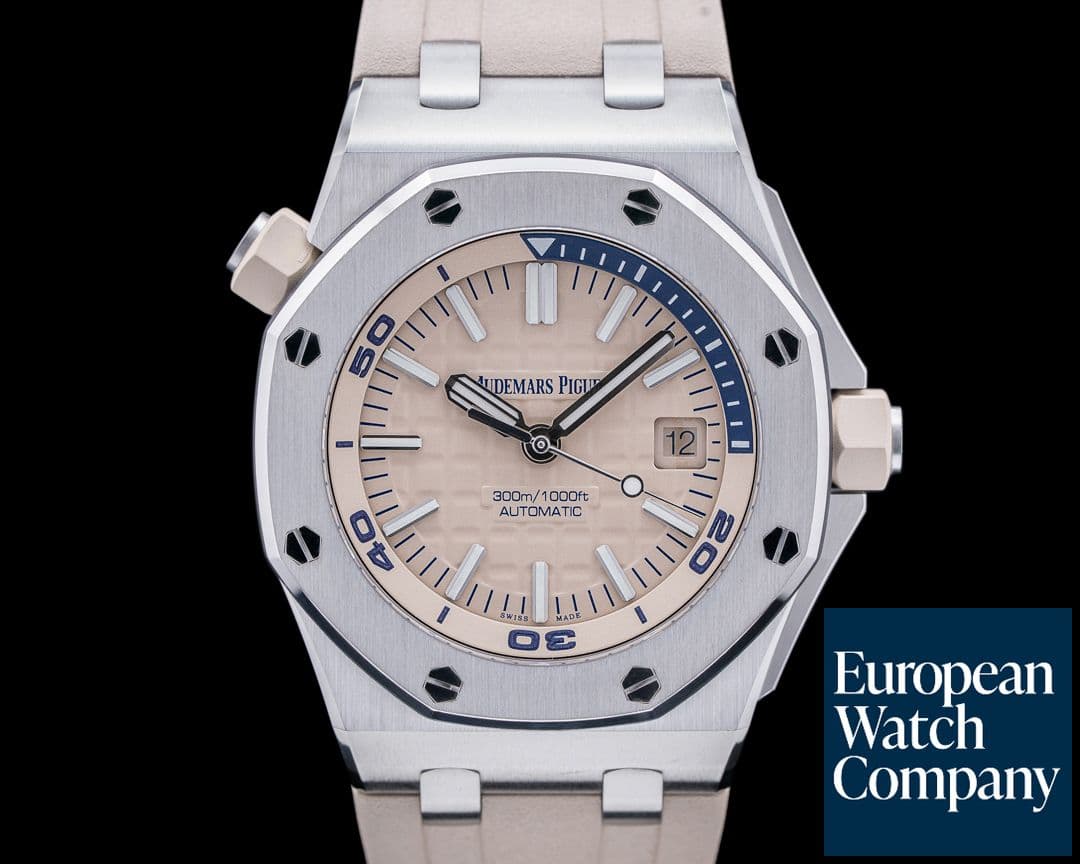 Image of Audemars Piguet Royal Oak Offshore 15710ST Diver Beige RARE