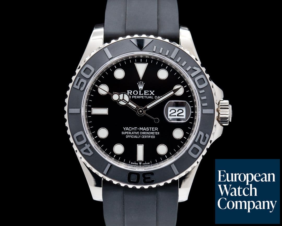 Image of Rolex Yacht Master 226659 18K White Gold / Rubber 42MM
